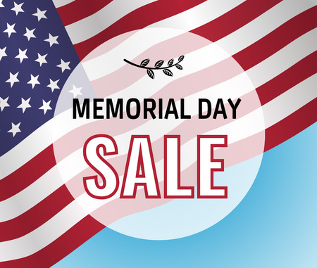 Vector illustration poster for American Memory day national holiday.のイラスト素材