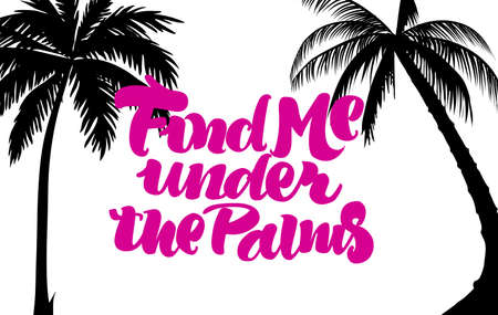 Vector illustration summer theme posterのイラスト素材