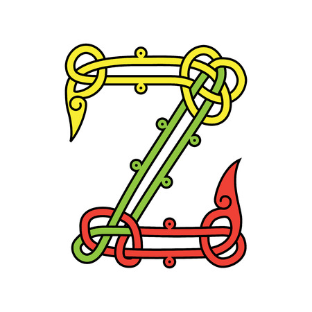 Vector illustration lettering poster with decorate type.のイラスト素材