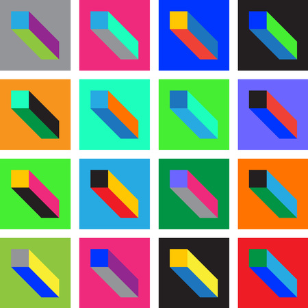 Vector illustration abstract background with geometric shapes.のイラスト素材