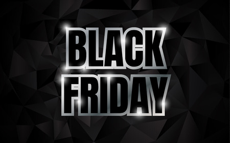 Vector illustration black friday poster.のイラスト素材
