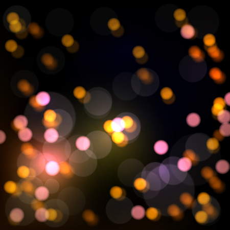 Vector illustration New year and Christmas background with glowing light effects.のイラスト素材