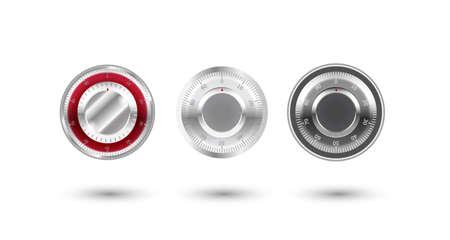 Vector illustration protection of information in the form of a padlock icon.の写真素材