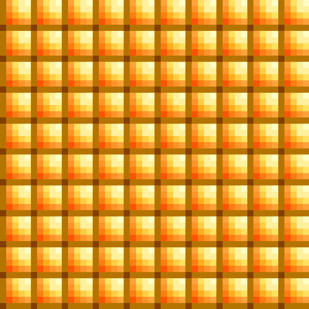 Abstract geometric background in yellow and ochra colors. Vector illustration.の写真素材