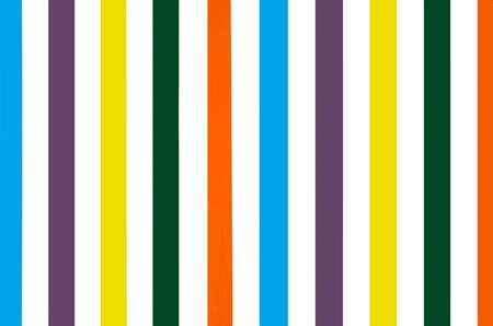 bright colorful striped wall backgroundの写真素材