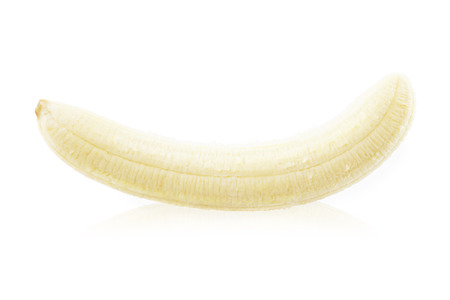 Peeled bananaの写真素材