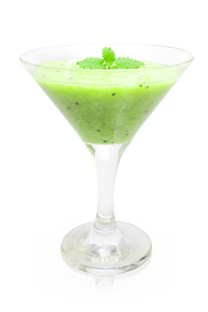 Cocktail of kiwiの写真素材