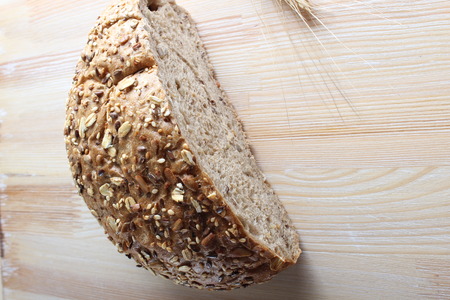 multi-grain bread and ears