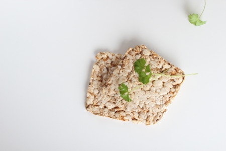 cpispbread on a white backgroundの写真素材