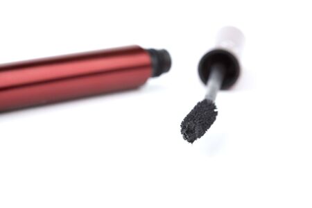  Ink for eyelashes isolated on a white backgroundの写真素材