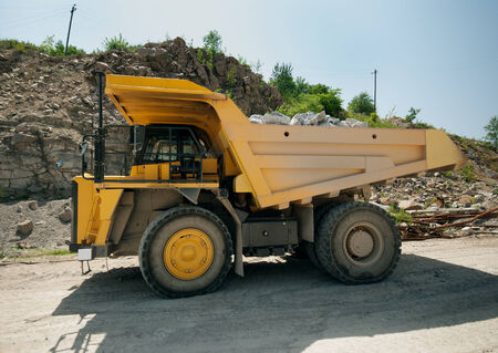 Heavy building bulldozer quarry,carの写真素材