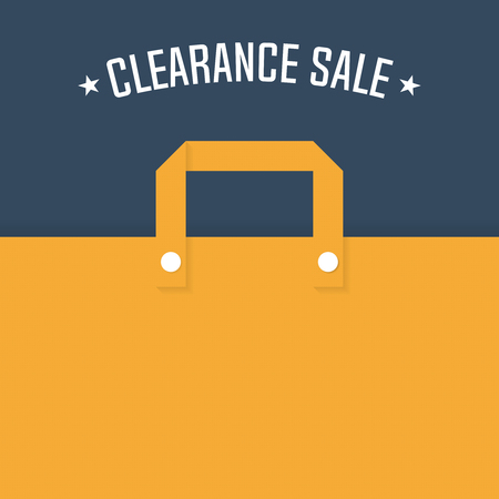 Clearance sale poster.のイラスト素材