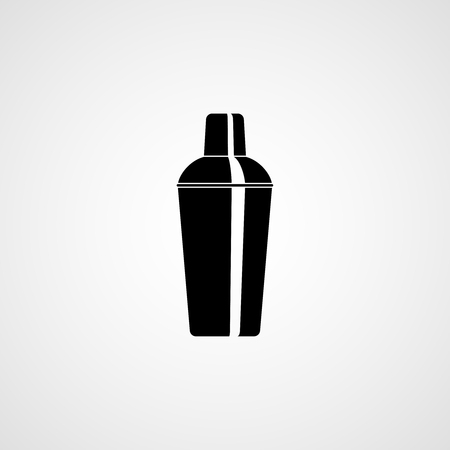 Cocktail shaker. Vector iconのイラスト素材