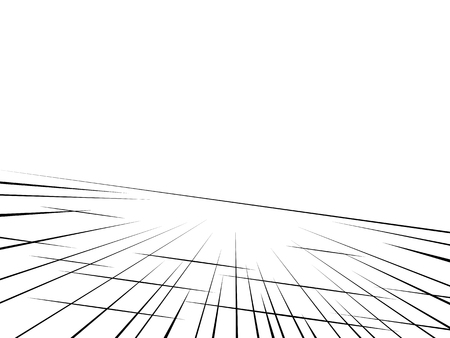 Comic book speed lines abstract background vector.のイラスト素材
