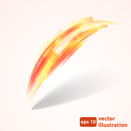 Abstract bright design element. Vector illustration.のイラスト素材