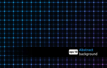 Glowing abstract background. Vector illustration.のイラスト素材