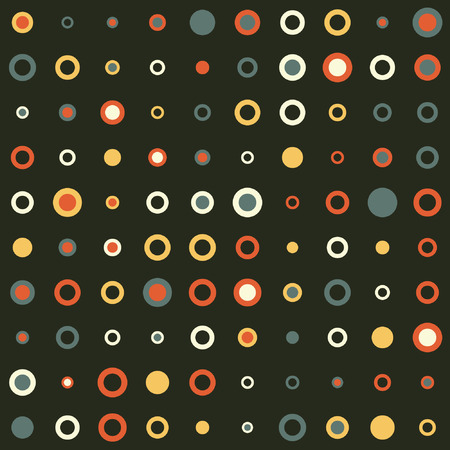 Seamless retro geometric pattern. Vector illustration.のイラスト素材