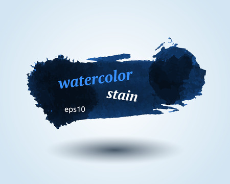 Abstract watercolor stain designのイラスト素材