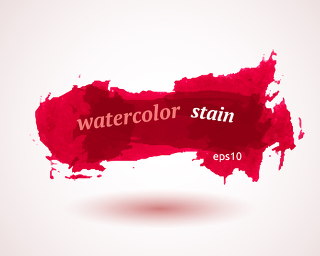 Abstract watercolor stain designのイラスト素材