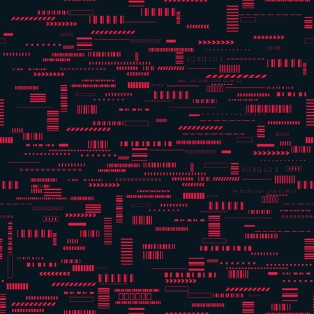 Technology background with small design elements vector illustration for presentations, polygraph or banners.のイラスト素材