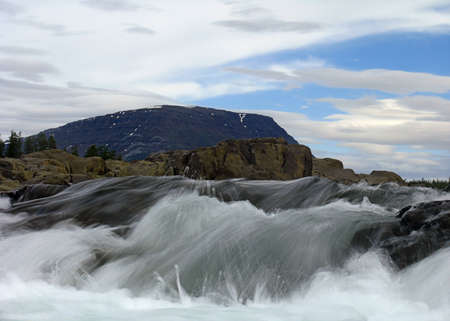 Mountain riverの写真素材