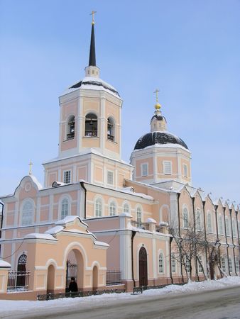 Christian cathedral. Russia.  Tomsk. の写真素材