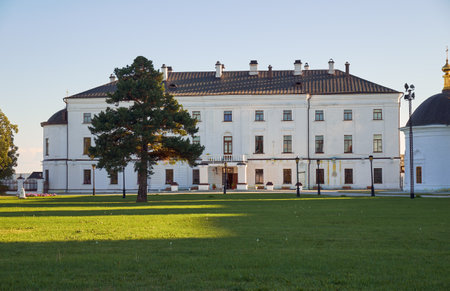 Hierarchal house (The Bishopâs house), also contains museum on history of orthodoxy in Siberia. Tobolsk Kremlin. Tobolsk. Russiaのeditorial素材