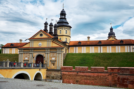 Belarus. Nesvizh. Nesvizh castle of the Radziwill family. May 22, 2017のeditorial素材