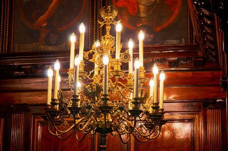 Belarus. Nesvizh. Nesvizh castle of the Radziwill family. The interior of the castle. May 22, 2017のeditorial素材