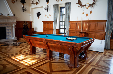 Belarus. Nesvizh. Nesvizh castle of the Radziwill family. The interior of the castle. May 22, 2017のeditorial素材