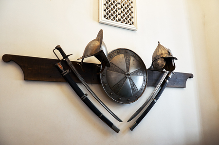 Belarus. Nesvizh. Nesvizh castle of the Radziwill family. The interior of the castle. May 22, 2017のeditorial素材