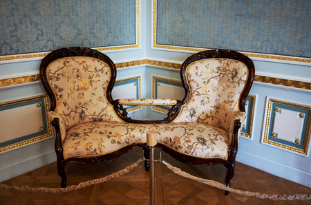 Belarus. Nesvizh. Nesvizh castle of the Radziwill family. The interior of the castle. May 22, 2017のeditorial素材