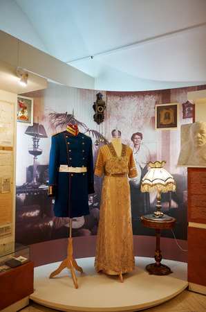 Belarus. Brest. Brest Fortress. The Museum of Defense of the Brest Fortress-Hero. Interior decoration of the museum. May 23, 2017のeditorial素材