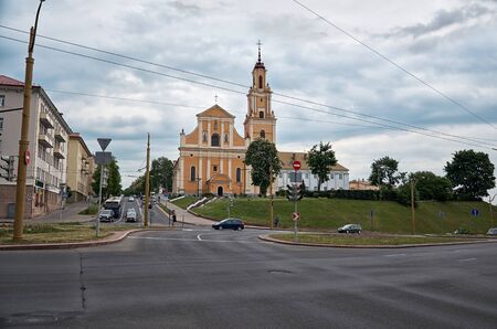 Belarus. Grodno. A house in the streets of Grodno. May 24, 2017
