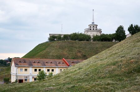 Belarus. Grodno. A house in the streets of Grodno. May 24, 2017のeditorial素材