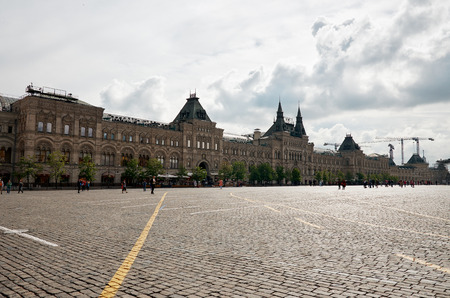 Russia. Moscow. The Guma building on Red Square in Moscow. May 25, 2017