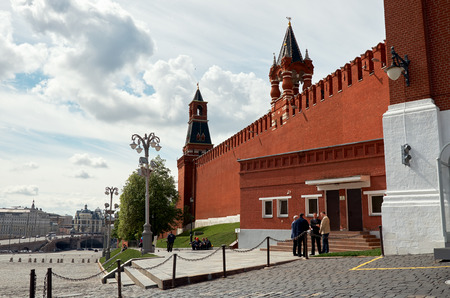 Russia. Moscow. The Kremlin on Red Square in Moscow. May 25, 2017のeditorial素材
