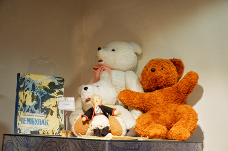 Russia. Moscow. Toy Museum in the Central Children's Store. February 11, 2018のeditorial素材