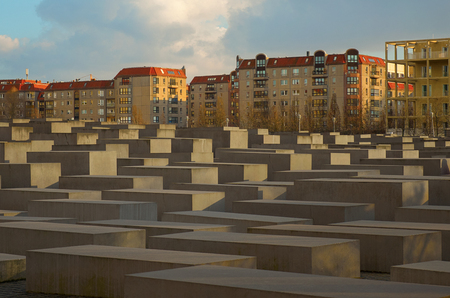 Germany. Berlin. Memorial to the Holocaust Victims in Berlin. February 16, 2018のeditorial素材