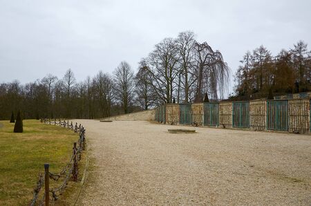 Germany. Potsdam. The territory of the Park Sanssouci in Potsdam. February 18, 2018のeditorial素材