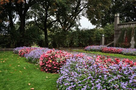 Norway. Oslo. Vigeland Sculpture Park. Part of a large Frogner park. September 18, 2018のeditorial素材