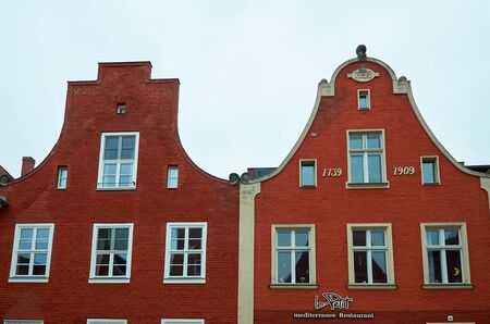 Germany. Potsdam. Dutch Quarter - Potsdam district, built in the Dutch style. February 18, 2018のeditorial素材