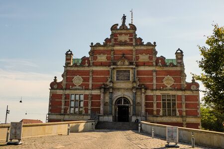 Denmark. Copenhagen. Houses and streets of Copenhagen. City autumn landscape. September 19, 2018のeditorial素材