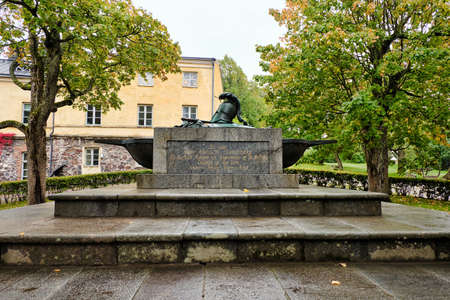 Finland Helsinki. The territory of the fortress Sveaborg in Helsinki. September 16, 2018のeditorial素材