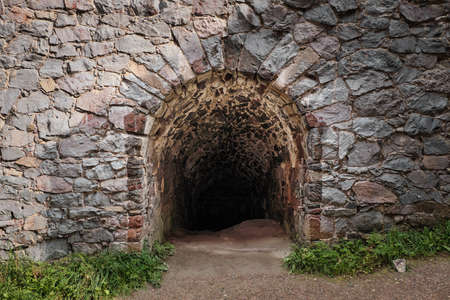Finland Helsinki. The territory of the fortress Sveaborg in Helsinki. September 16, 2018