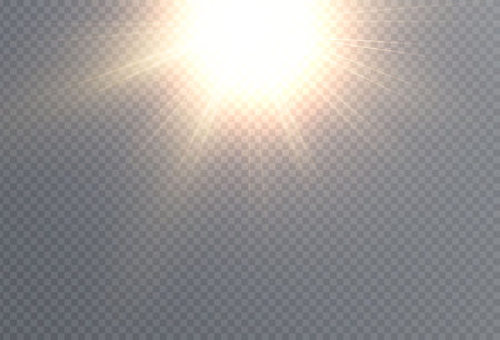 Light star gold png. Light sun gold png. Light flashのイラスト素材