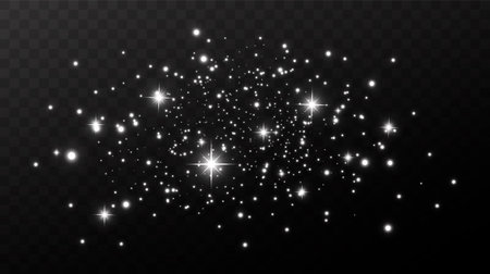 Magical effect. Festive vector illustration.のイラスト素材