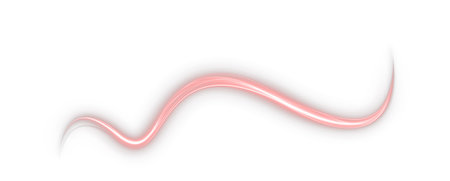 Dynamic red light trails and swirling patterns with glowing effectsのイラスト素材