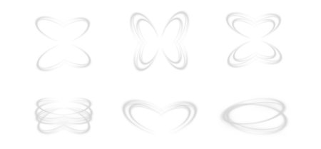 White luminous lines. Speed glow lines with a bright lightのイラスト素材