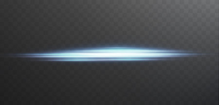 blue flashes. Neon light streaks and bursts of light.のイラスト素材